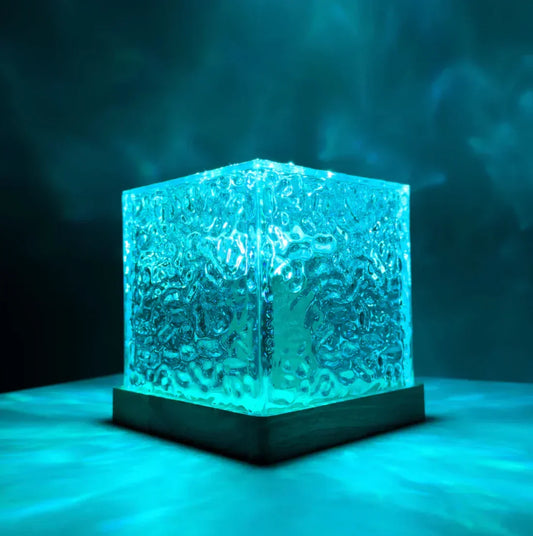 AuroraGlow Northern Lights Lamp – 16 Colour LED Mood Light with Remote