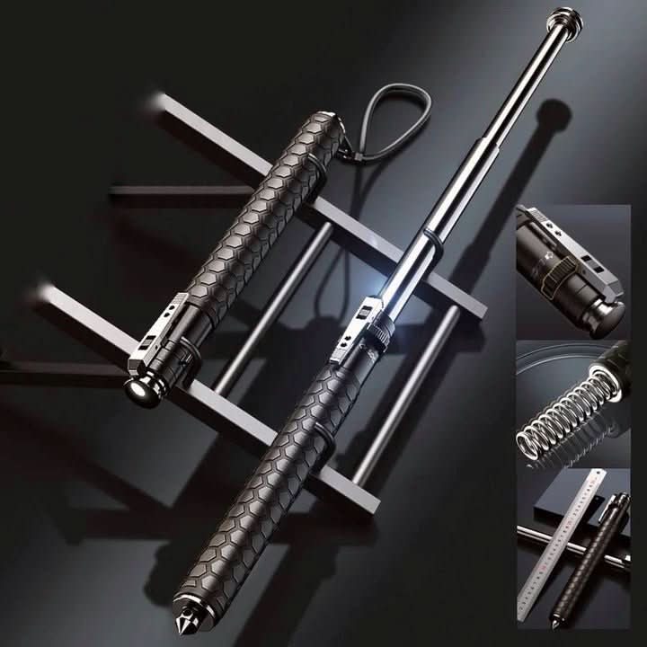 Automatic Self-Defense Walking Stick – Pop-Up Safety Cane