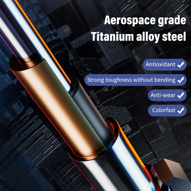 Automatically extendable steel striking stick
