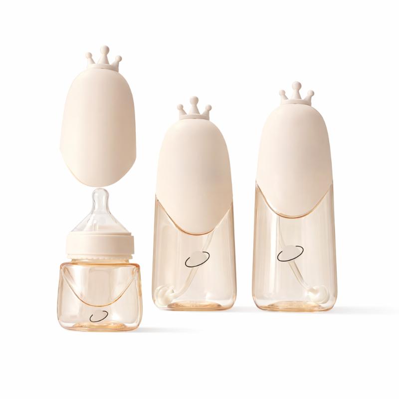 Baby Anti-Colic Soft Silicone Bottle Set