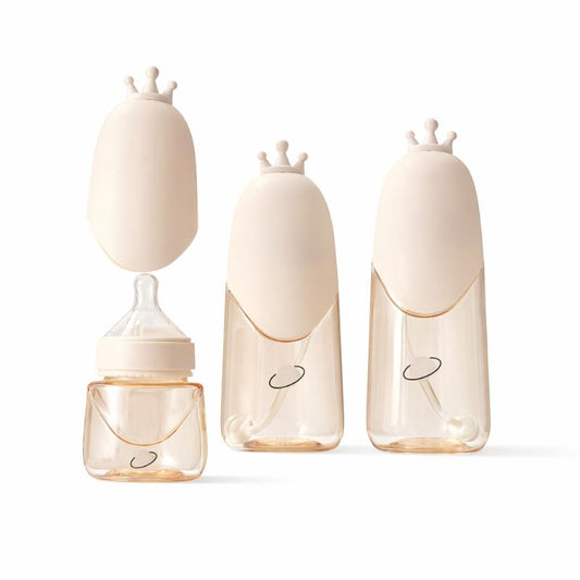 Baby Anti-Colic Soft Silicone Bottle Set