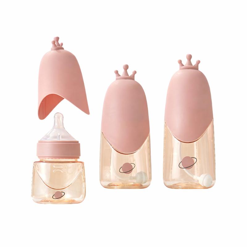 Baby Anti-Colic Soft Silicone Bottle Set