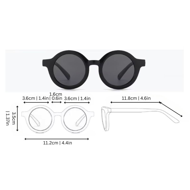 Baby Flexible Polarized Silicone Sunglasses