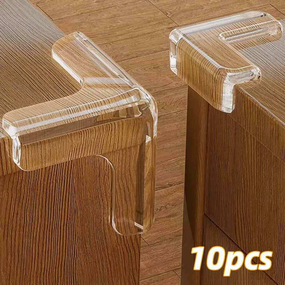 Baby Safety Clear Corner Protectors - Set of 10