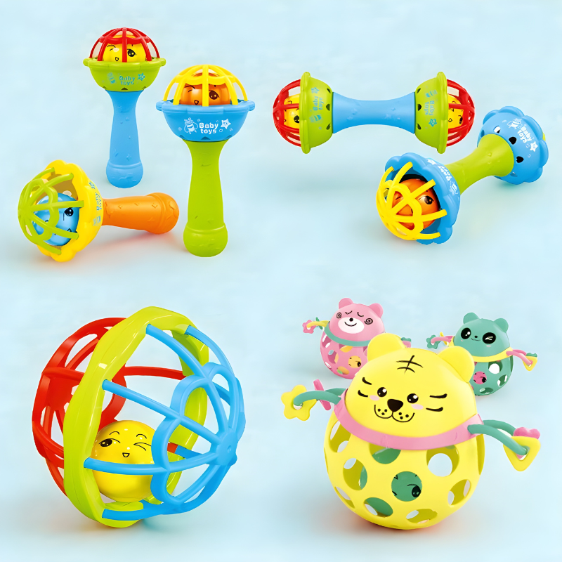 Baby Sensory Rattle Teething Toy