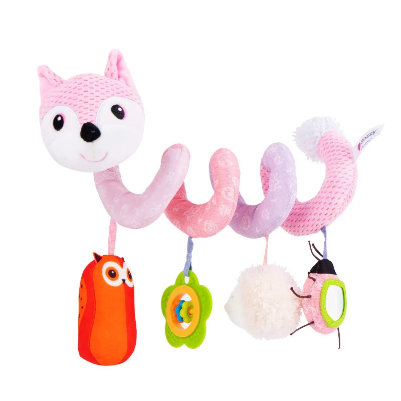 Baby Spiral Car Seat & Pram Toy for Sensory Development