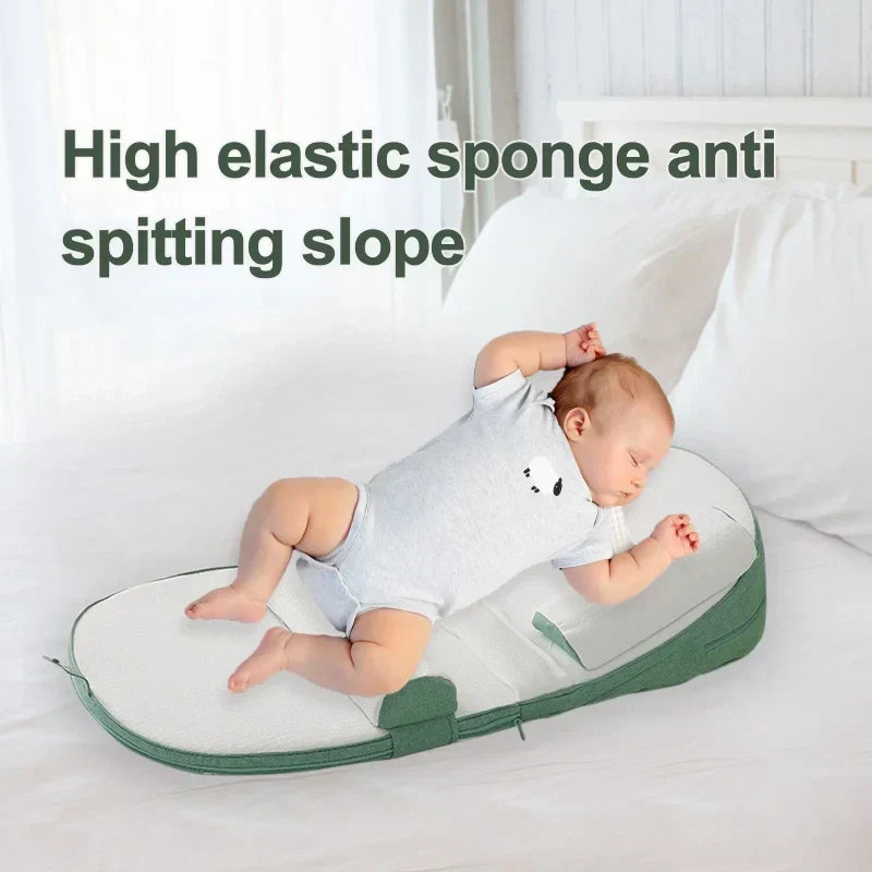 Baby Wedge Pillow: Safe Side Sleeping & Anti-Reflux Support