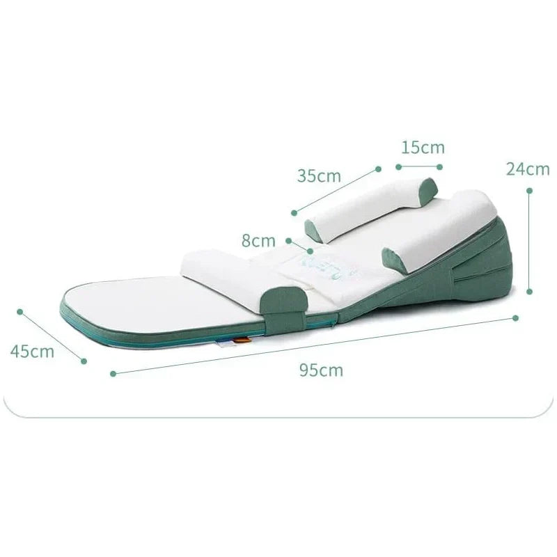 Baby Wedge Pillow: Safe Side Sleeping & Anti-Reflux Support