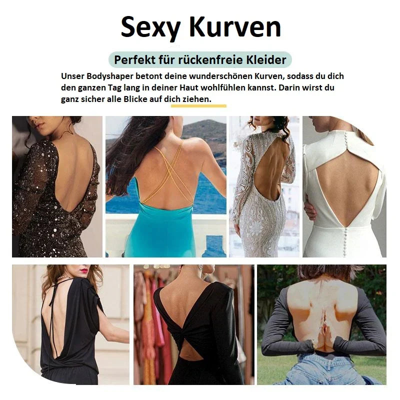 Backless Bodysuit Bra for Invisible Support