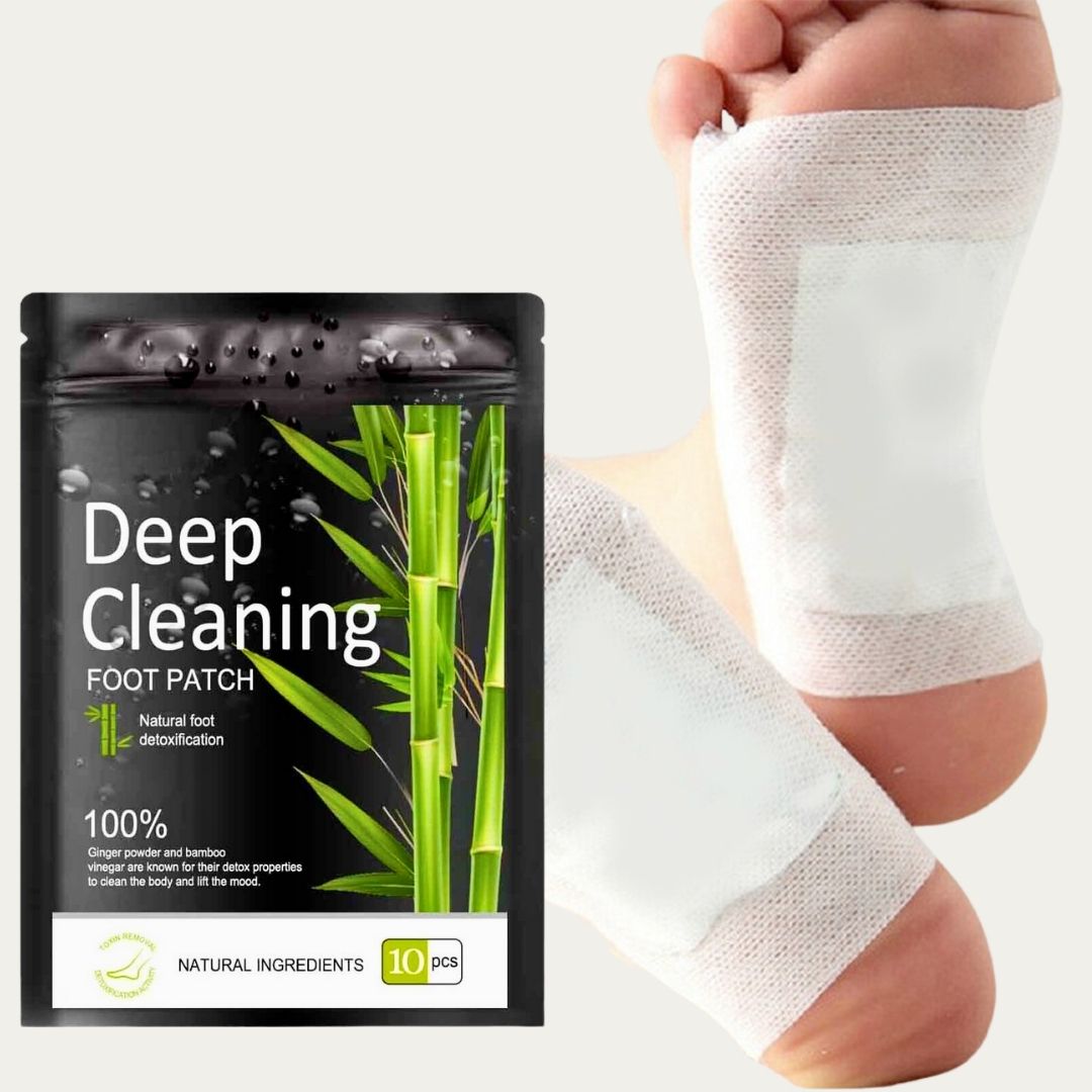 Bamboo Charcoal Foot Detox Patches for Natural Wellness