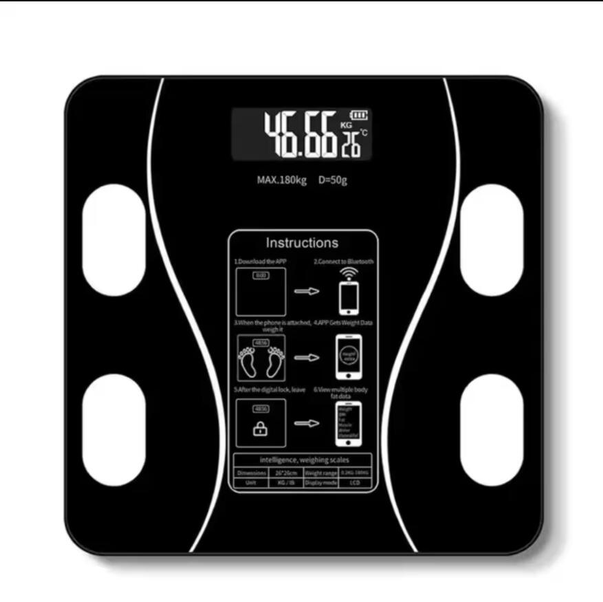 Bathroom Scale (180 kg) Pro - BMI Function & Bluetooth