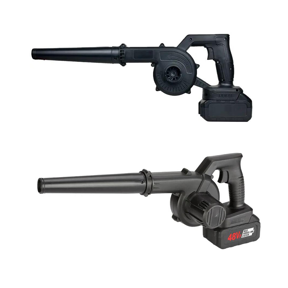 Battery-powered blower/leaves blower – ideal for cleaning or gardening