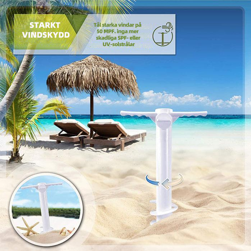 Beach Umbrella Anchor - Wind Resistant and Durable