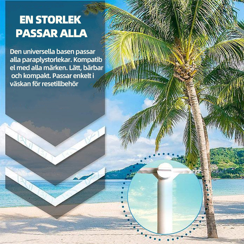 Beach Umbrella Anchor - Wind Resistant and Durable