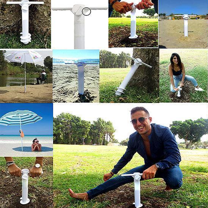 Beach Umbrella Anchor - Wind Resistant and Durable