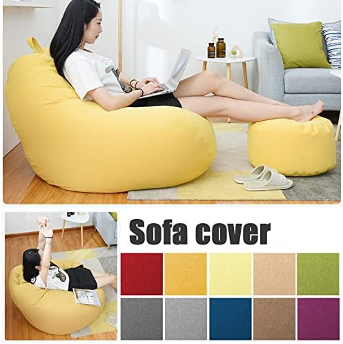 Bean Bag Cover | Ergonomic and Stylish | 80x90 cm, 100x120 cm