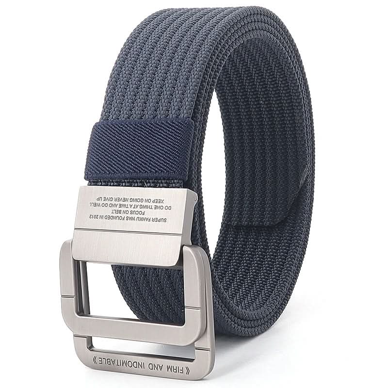 Belt – Double Metal Ring Buckle, Adjustable