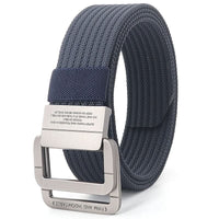 Belt – Double Metal Ring Buckle, Adjustable