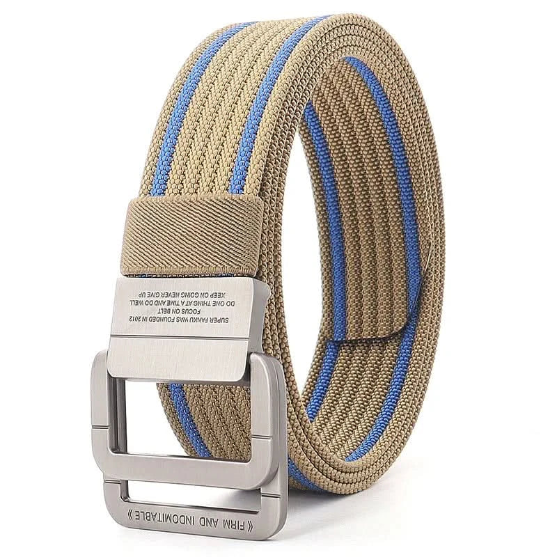 Belt – Double Metal Ring Buckle, Adjustable
