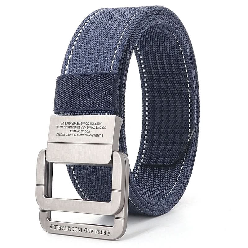 Belt – Double Metal Ring Buckle, Adjustable