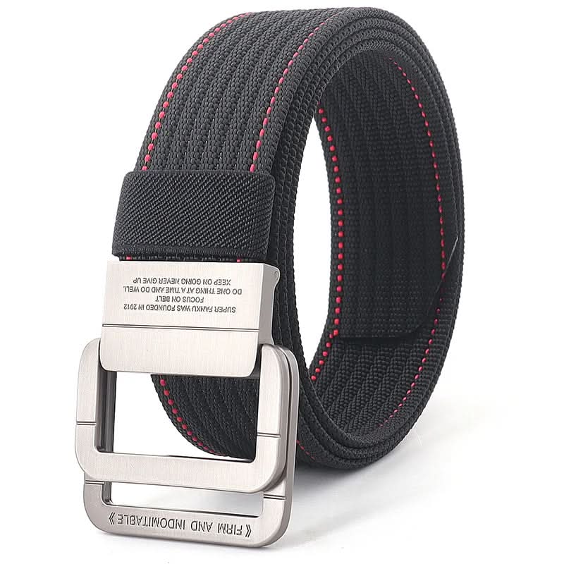 Belt – Double Metal Ring Buckle, Adjustable