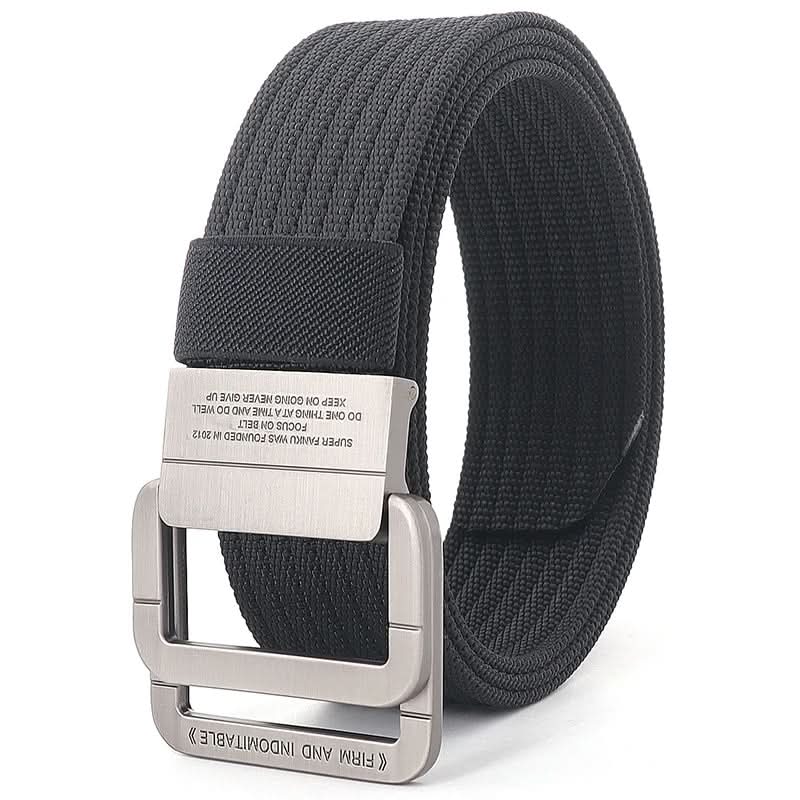 Belt – Double Metal Ring Buckle, Adjustable