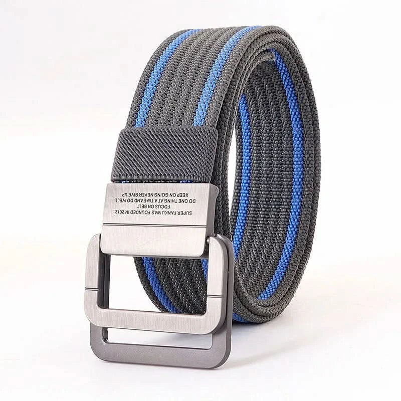 Belt – Double Metal Ring Buckle, Adjustable