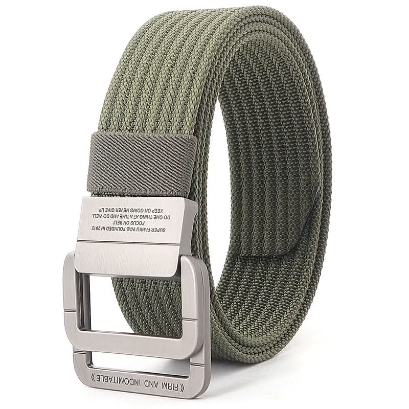 Belt – Double Metal Ring Buckle, Adjustable