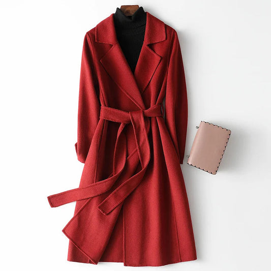 Belted Wrap Coat