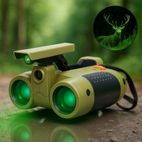 Binoculars | Night Vision Binoculars for Kids | 4x30 Magnification | Robust and Waterproof