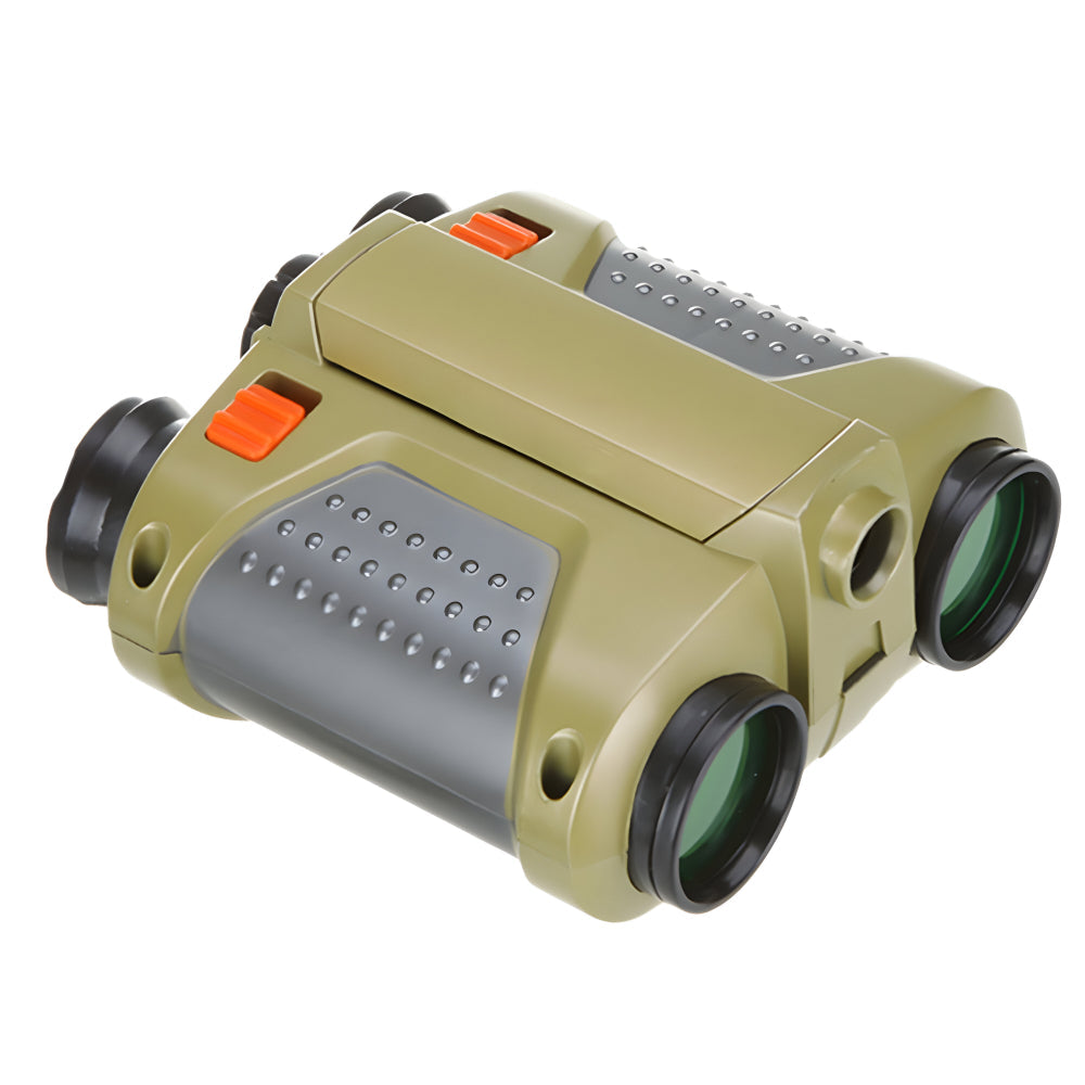 Binoculars | Night Vision Binoculars for Kids | 4x30 Magnification | Robust and Waterproof