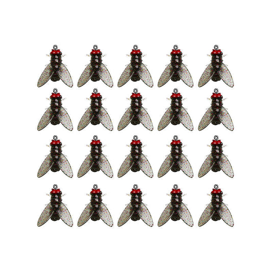 Bionic Fly Insect Fishing Lures for Anglers, 20 Pcs