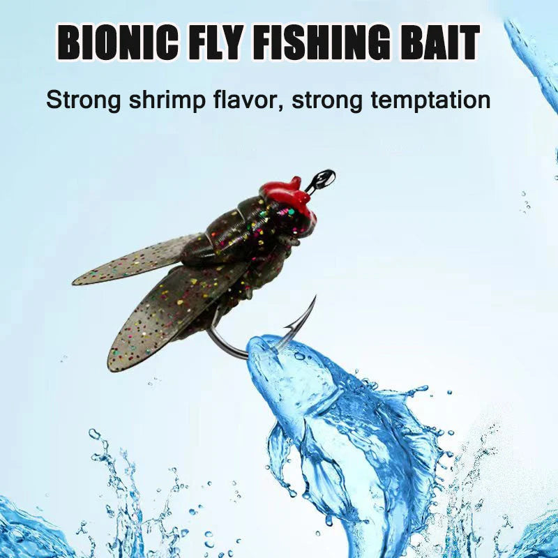 Bionic Fly Insect Fishing Lures for Anglers, 20 Pcs