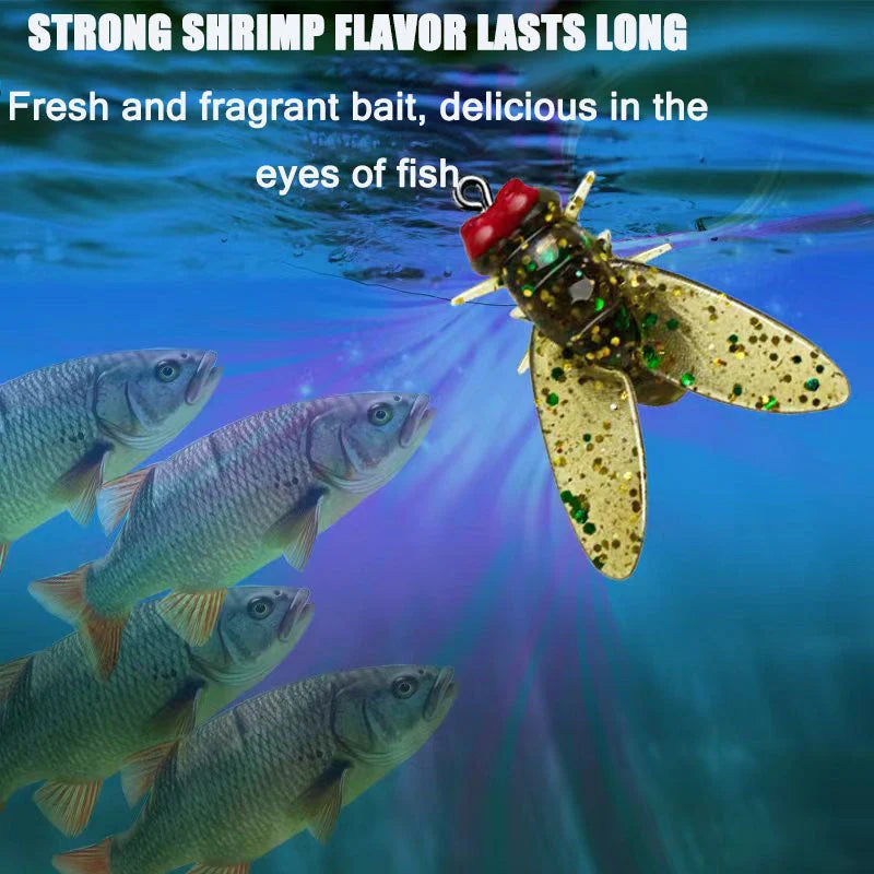 Bionic Fly Insect Fishing Lures for Anglers, 20 Pcs
