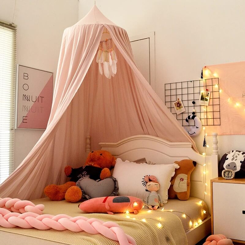 Blackout Bed Canopy for Kids | Soft, Breathable & Light-Blocking for Dreamy Play and Sleep Spaces