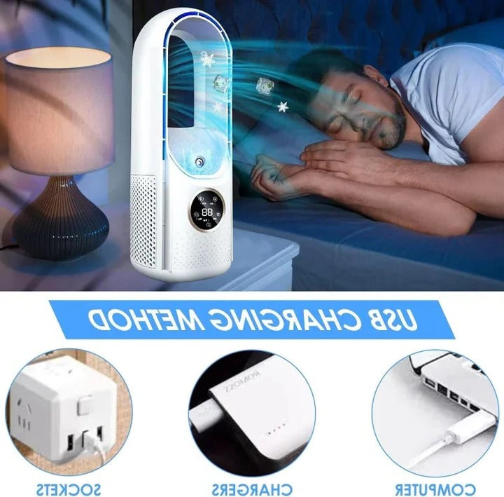 Bladeless Silent Portable Air Conditioner