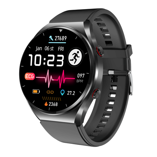 Blood Sugar & Blood Pressure Monitoring Smartwatch