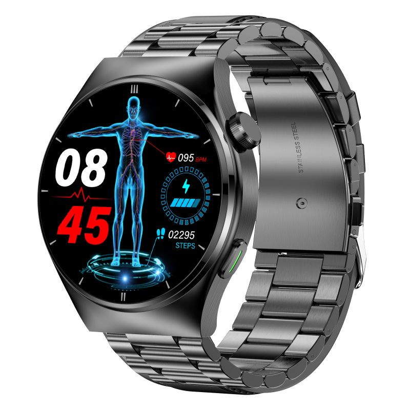 Blood Sugar & Blood Pressure Monitoring Smartwatch