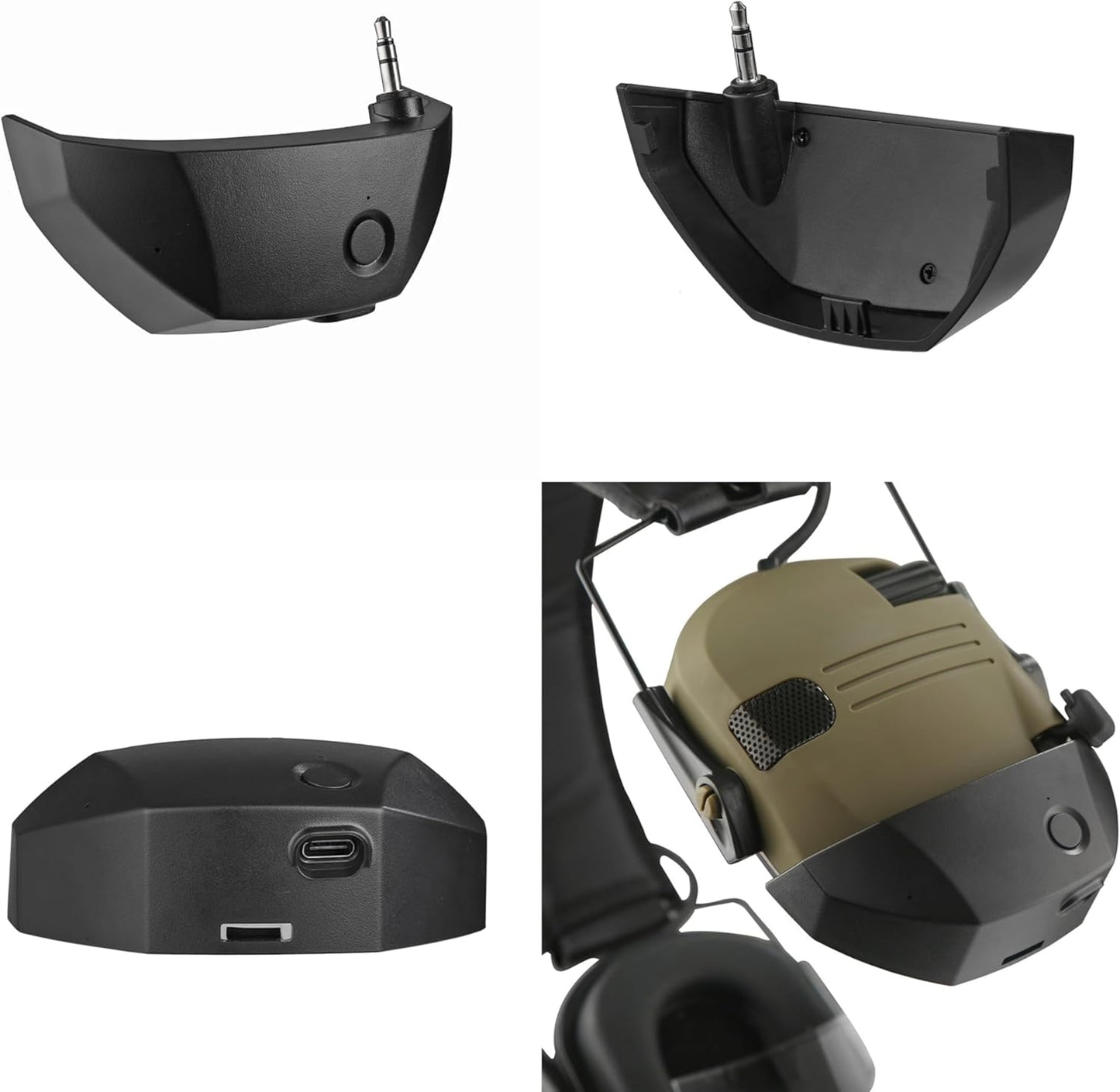 Bluetooth Adapter for Shooting Earmuffs - Wireless Hearing Protection
