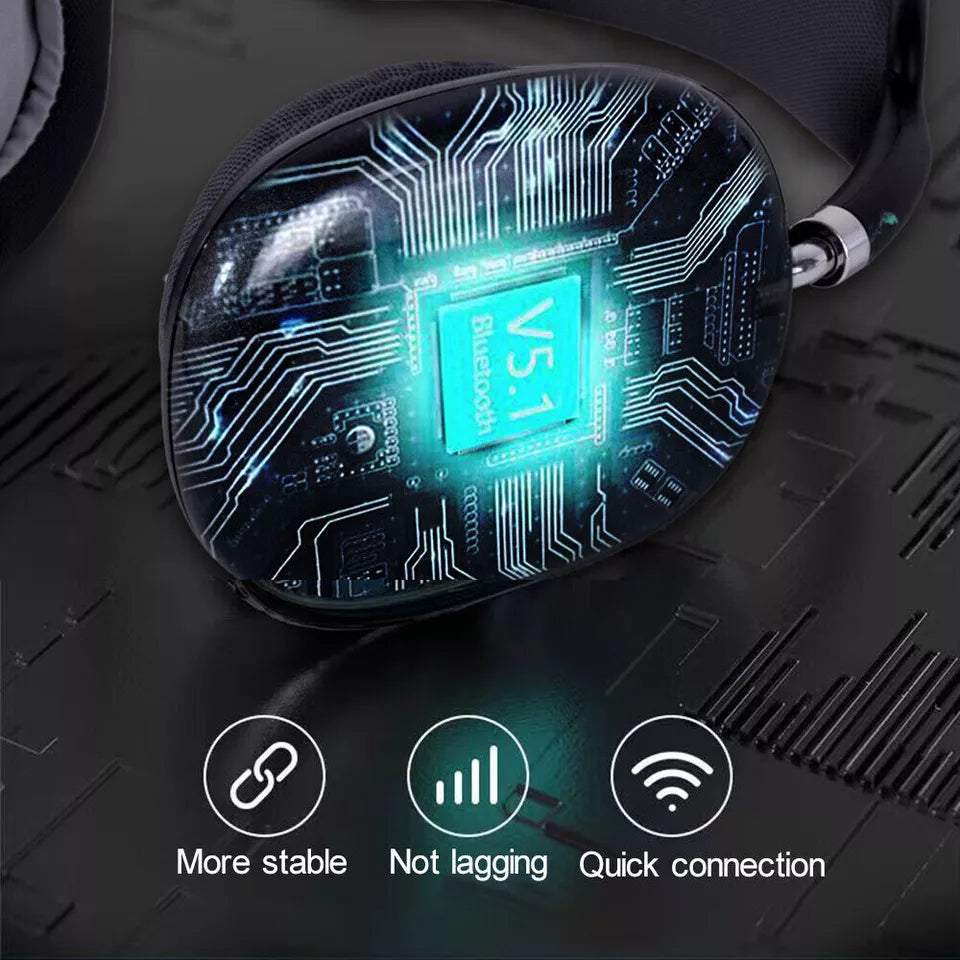 Bluetooth Headphones with HiFi Stereo & Noise Cancelling