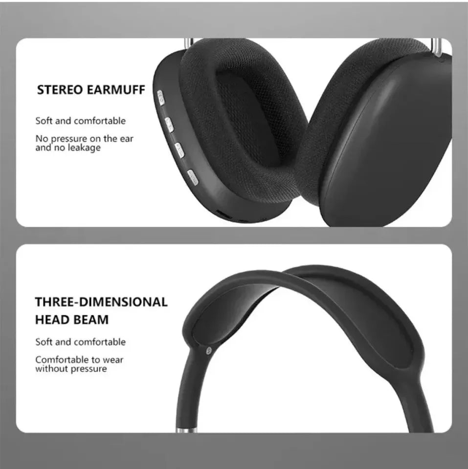 Bluetooth Headphones with HiFi Stereo & Noise Cancelling