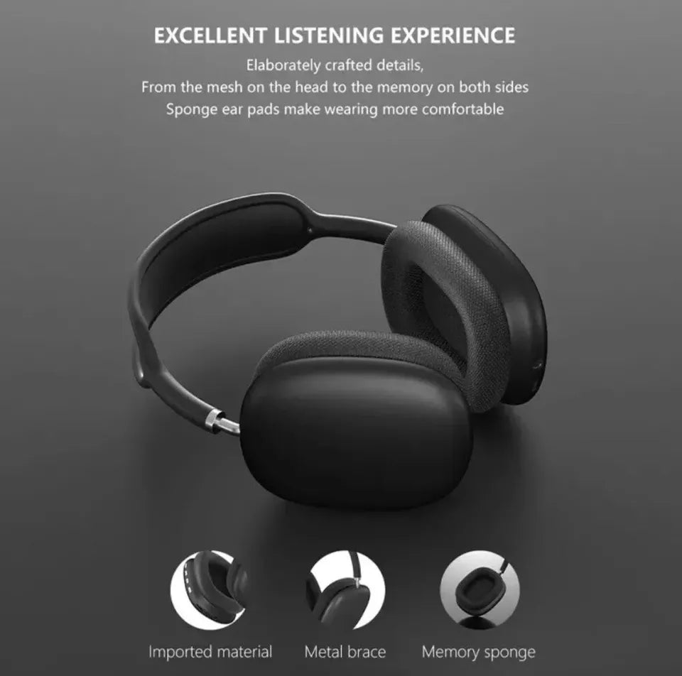 Bluetooth Headphones with HiFi Stereo & Noise Cancelling