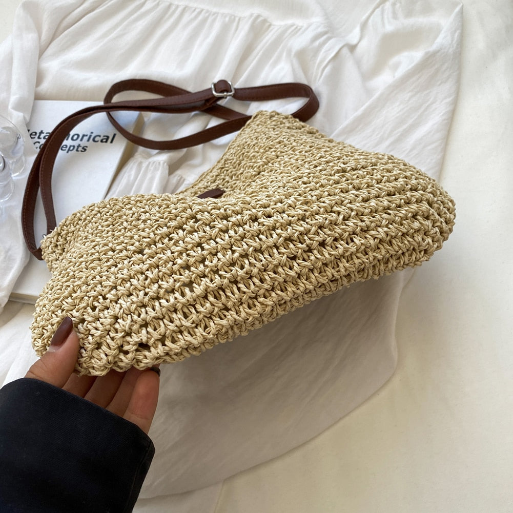 Bohemian Spacious Shoulder Bag – Stylish & Practical for Every Day