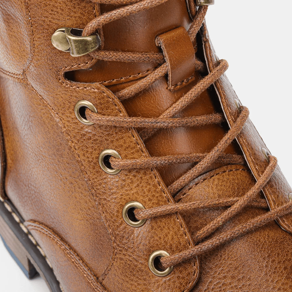 Boots with Side Zipper and Non-Slip Sole