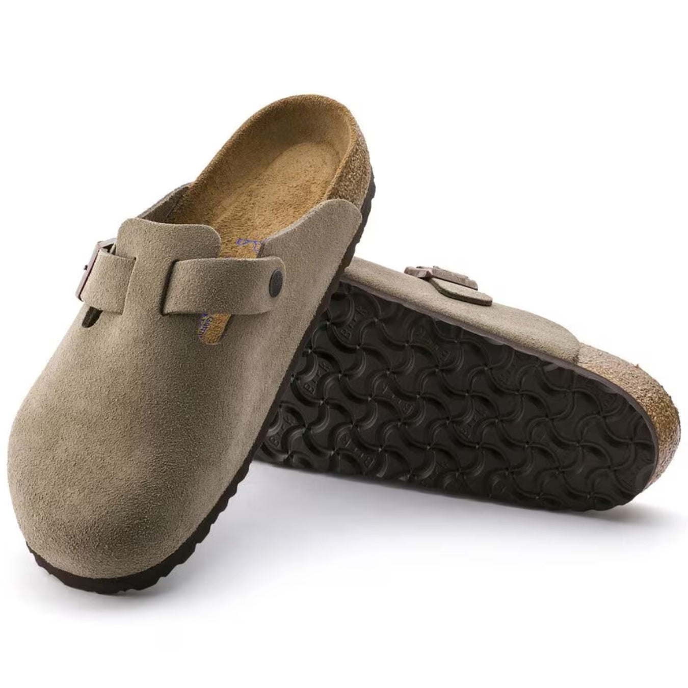 Boston Clogs - Anatomical Comfort in Taupe Color