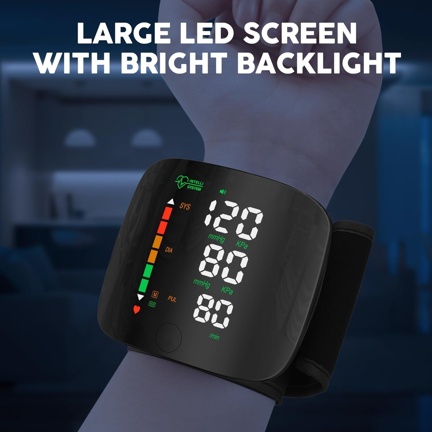 BP Monitor: Accurate Medical Wrist Blood Pressure Monitor