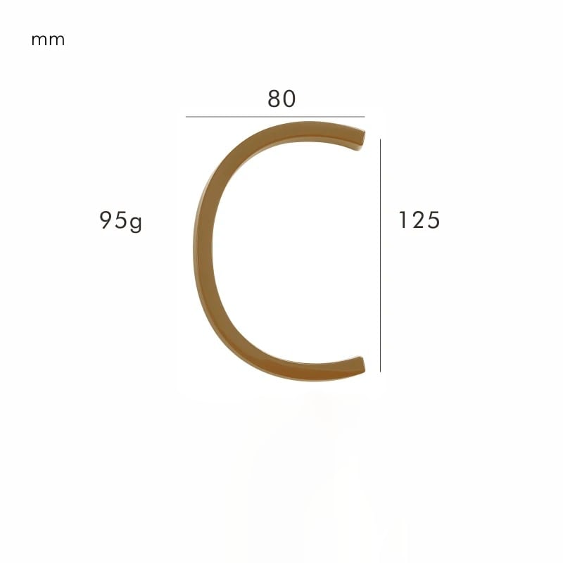 Brass House Numbers Satin Finish and Timeless Elegance