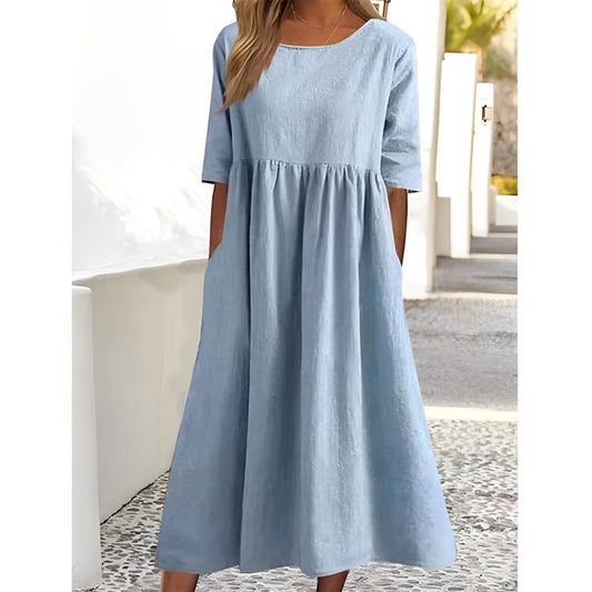 Breathable Midi Dress
