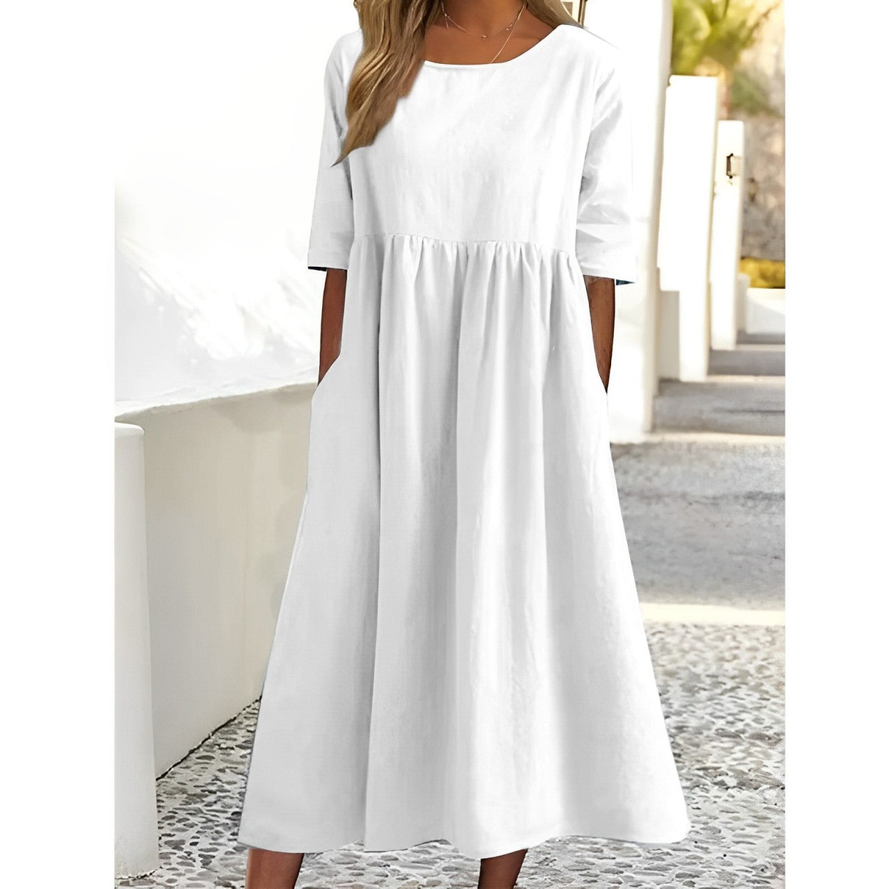 Breathable Midi Dress