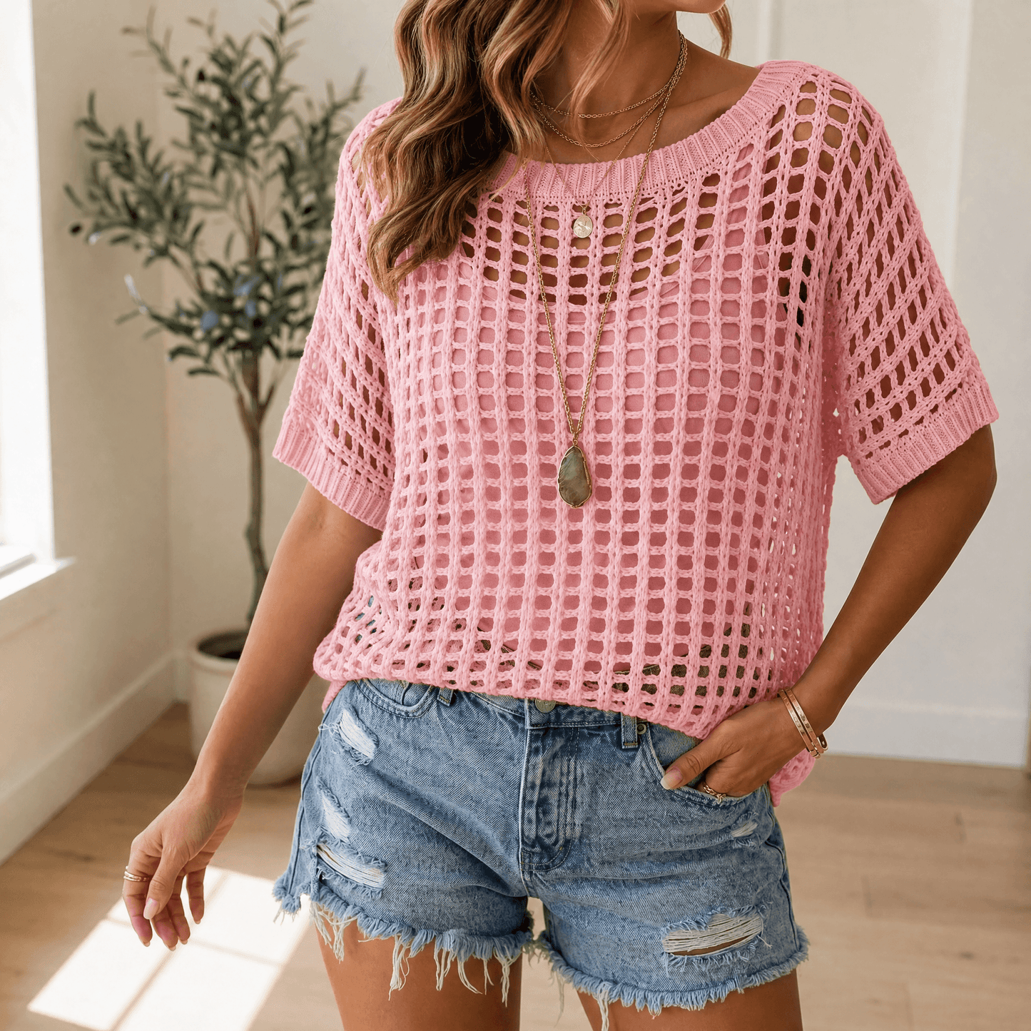 Breezy Open- Summer Top